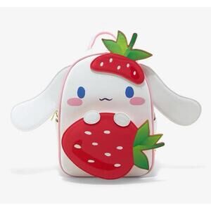 NWT Her Universe Sanrio Cinnamoroll Strawberry Mini Backpack Adjust Shoulder